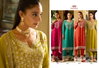 Aarini By Sanika Chinon Silk Embroidery Wholesale Readymade Suits In India
